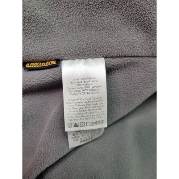 Eddie Bauer‎ Womens Blue Nylon Thermore Lined Jacket Coat Hooded XL - Picture 8 of 13